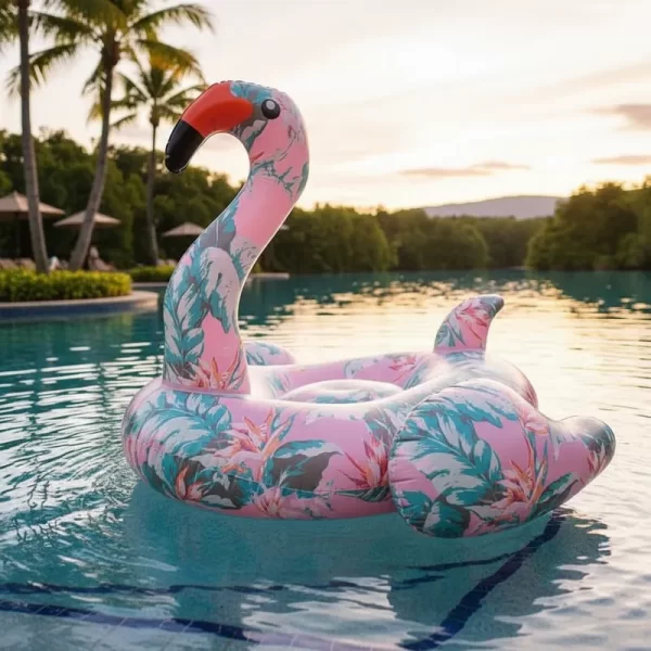 Inflable de Flamenco Tropical